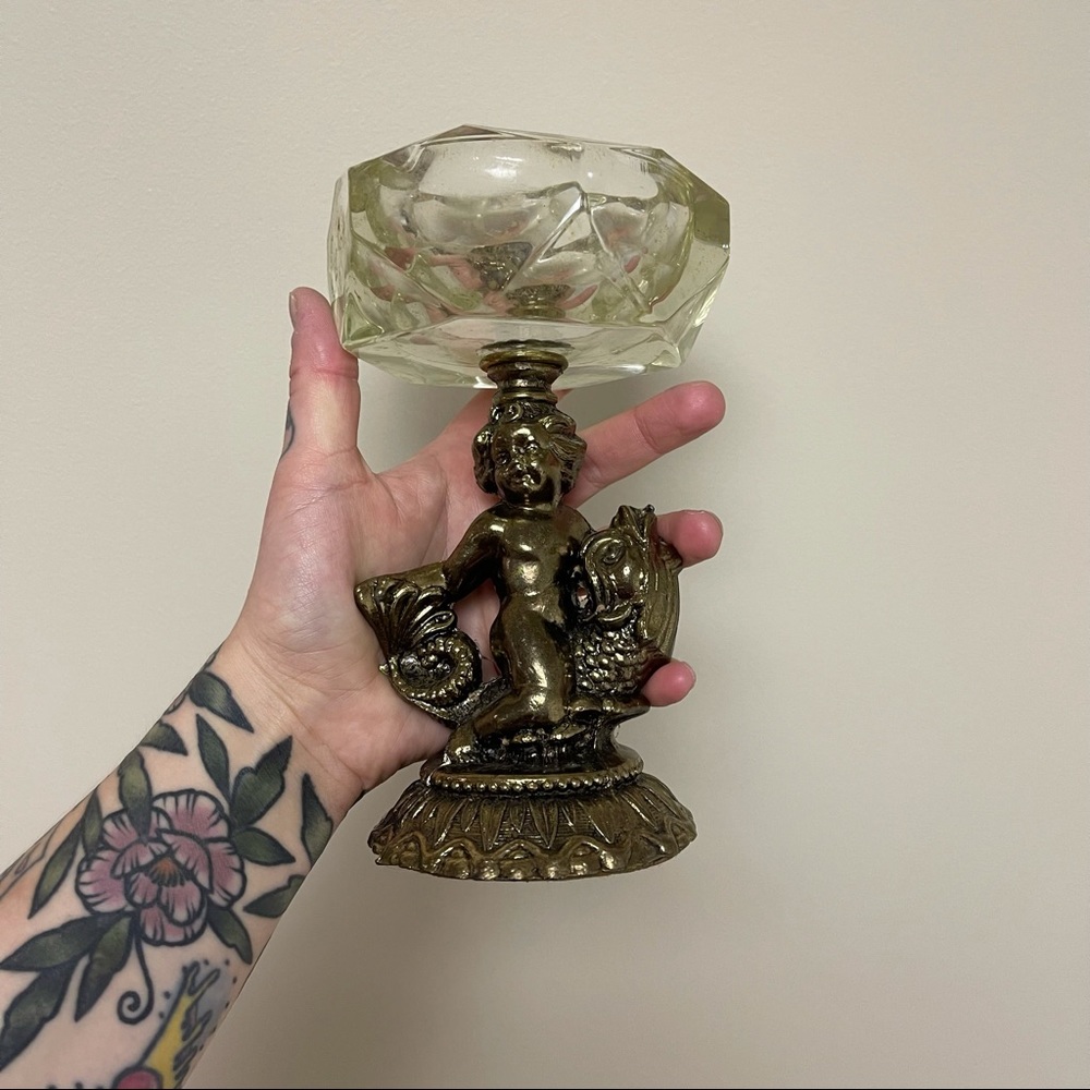 Cherub ash tray